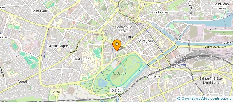 localisation de l'entreprise MONSIEUR GERARD BLAIN à CAEN