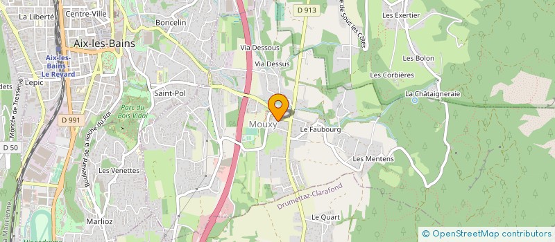 localisation de l'entreprise MONSIEUR GERARD BLANC à MOUXY