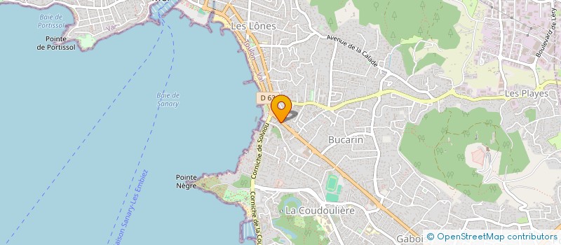 localisation de l'entreprise MONSIEUR GERARD BLANC à SIX-FOURS-LES-PLAGES