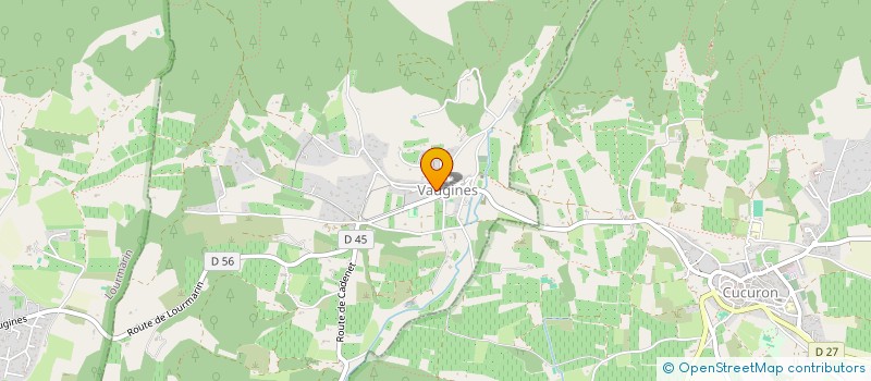 localisation de l'entreprise MONSIEUR GERARD BLANC  VAUGINES