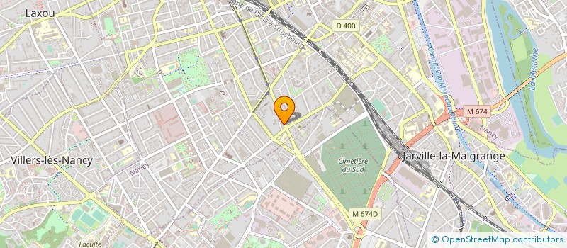 localisation de l'entreprise MONSIEUR GERARD BLANCHET  NANCY