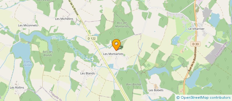 localisation de l'entreprise MONSIEUR GERARD BOCCARD  COMMENAILLES