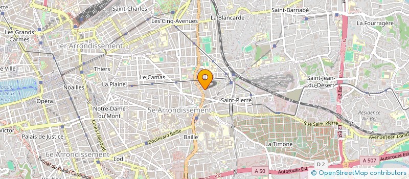 localisation de l'entreprise MONSIEUR GERARD BODINEAU à MARSEILLE