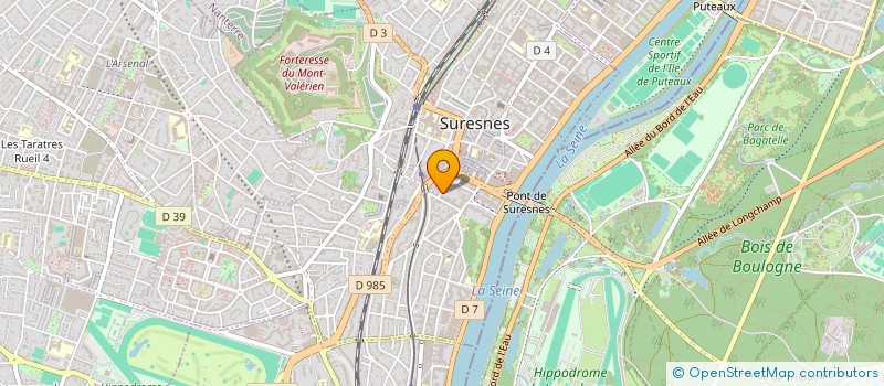 localisation de l'entreprise MONSIEUR GERARD BOILEAU à SURESNES