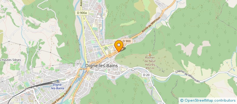 localisation de l'entreprise MONSIEUR GERARD BOIS à DIGNE-LES-BAINS