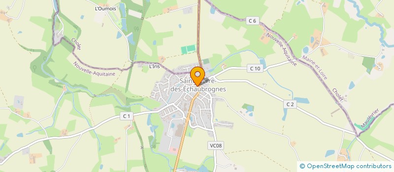 localisation de l'entreprise MONSIEUR GERARD BOISDRON  SAINT-PIERRE-DES-ECHAUBROGNES