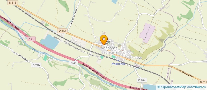 localisation de l'entreprise MONSIEUR GERARD BOISSY  AVIGNONET-LAURAGAIS