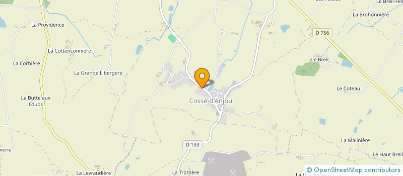 localisation de l'entreprise MONSIEUR GERARD BONDU  CHEMILLE-EN-ANJOU