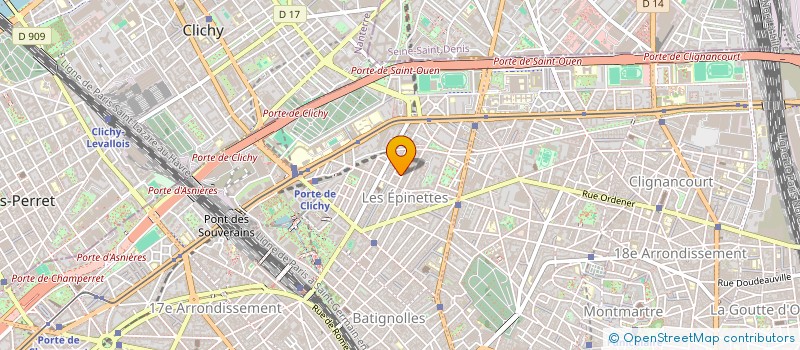 localisation de l'entreprise MONSIEUR GERARD BONY  PARIS