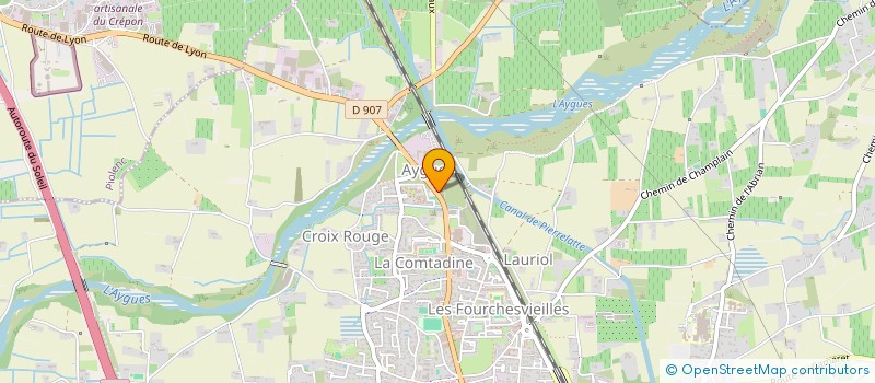 localisation de l'entreprise MONSIEUR GERARD BOREL  ORANGE