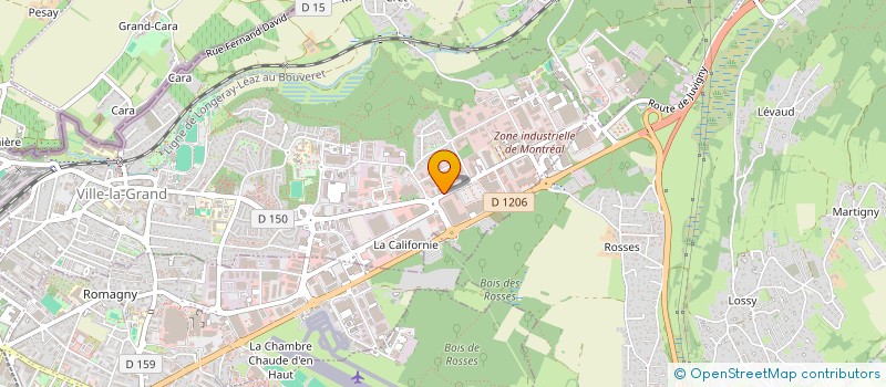 localisation de l'entreprise MONSIEUR GERARD BORGEL  VILLE-LA-GRAND