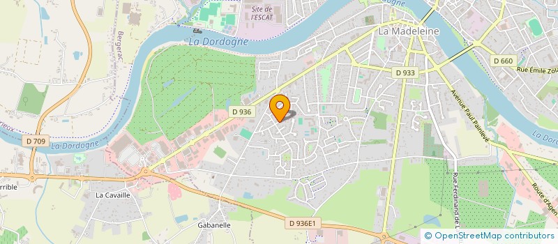 localisation de l'entreprise MONSIEUR GERARD BOSSEVAIN à BERGERAC
