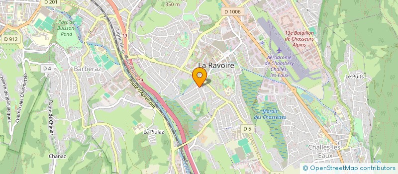 localisation de l'entreprise MONSIEUR GERARD BOTTURA  LA RAVOIRE