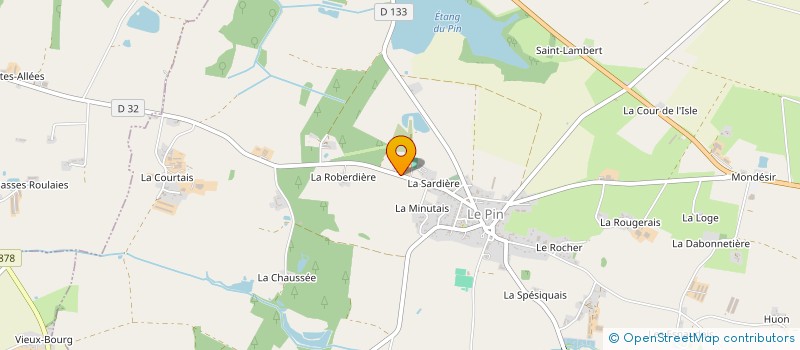 localisation de l'entreprise MONSIEUR GERARD BOUBLIN à VALLONS-DE-L'ERDRE