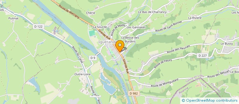 localisation de l'entreprise MONSIEUR GERARD BOUCHACOT  YZERON