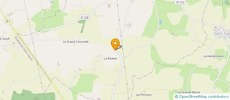 localisation de l'entreprise MONSIEUR GERARD BOULAIN  HOUSSAY