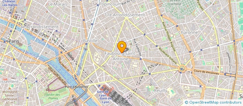 localisation de l'entreprise MONSIEUR GERARD BOULORD à PARIS