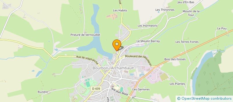 localisation de l'entreprise MONSIEUR GERARD BOURCIER à SAINT-AUBIN-LE-MONIAL