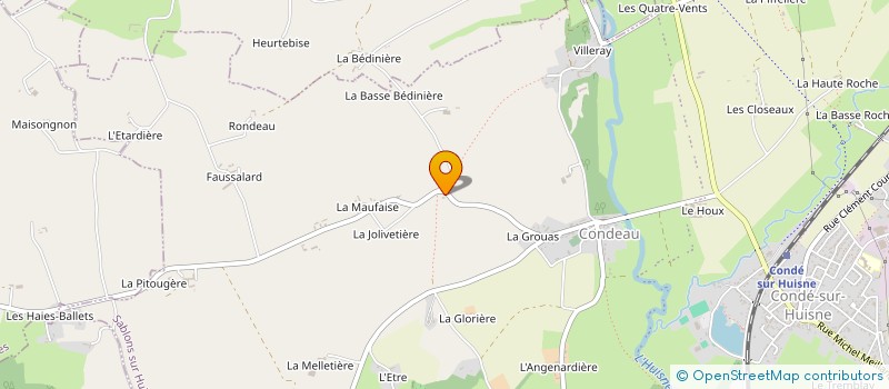 localisation de l'entreprise MONSIEUR GERARD BOURGEOIS à SABLONS-SUR-HUISNE