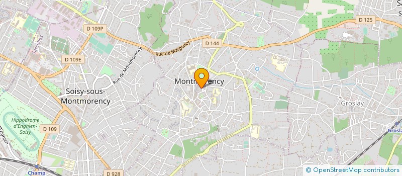 localisation de l'entreprise MONSIEUR GERARD BOURGEOIS à MONTMORENCY