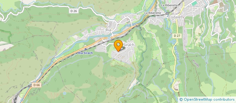 localisation de l'entreprise MONSIEUR GERARD BOURICHA  RIA-SIRACH