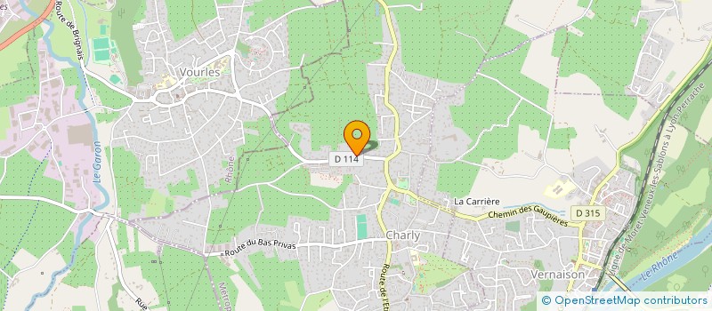 localisation de l'entreprise MONSIEUR GERARD BOUTTIER  CHARLY