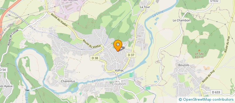 localisation de l'entreprise MONSIEUR GERARD BOYER  COUBON