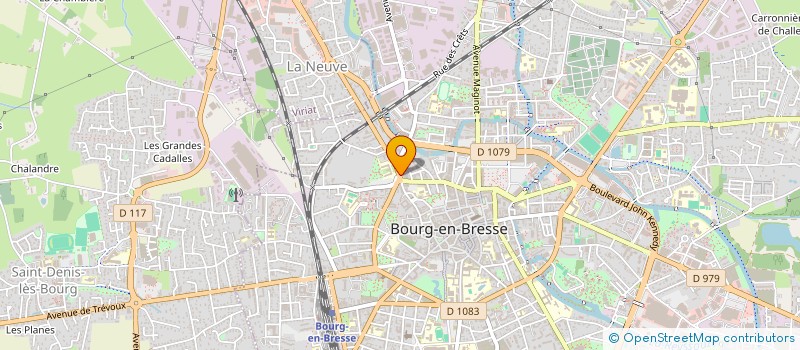 localisation de l'entreprise MONSIEUR GERARD BOZON à BOURG-EN-BRESSE
