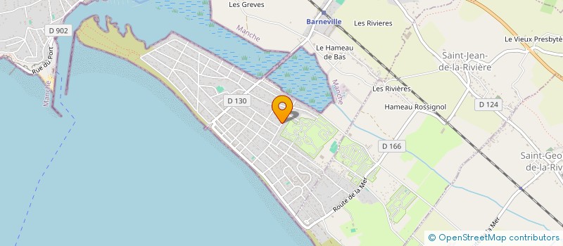 localisation de l'entreprise MONSIEUR GERARD BRANTHONNE  BARNEVILLE-CARTERET