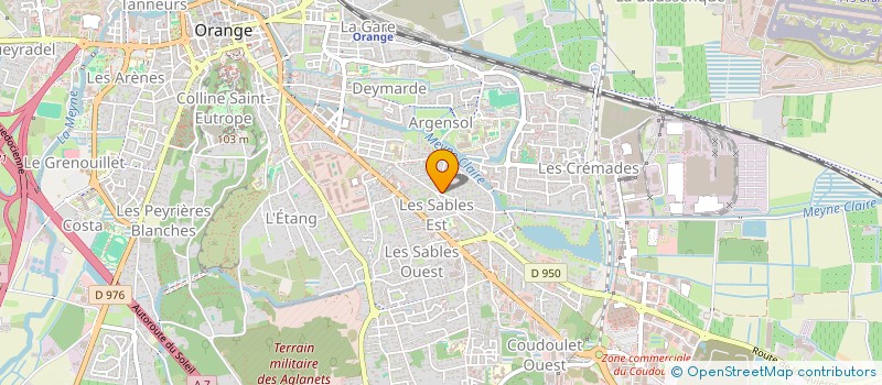 localisation de l'entreprise MONSIEUR GERARD BRESSY  ORANGE