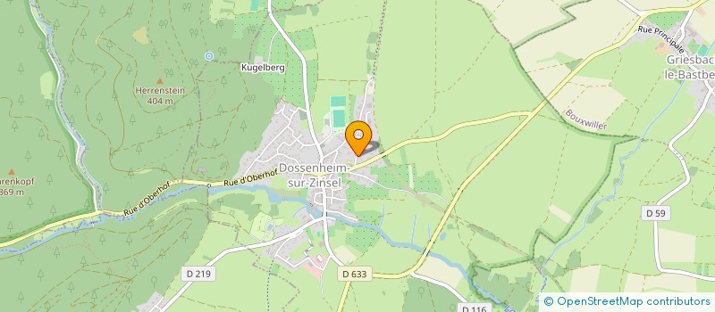 localisation de l'entreprise MONSIEUR GERARD BRONNER  BOSSELSHAUSEN