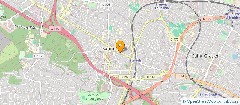 localisation de l'entreprise MONSIEUR GERARD BROU à SANNOIS