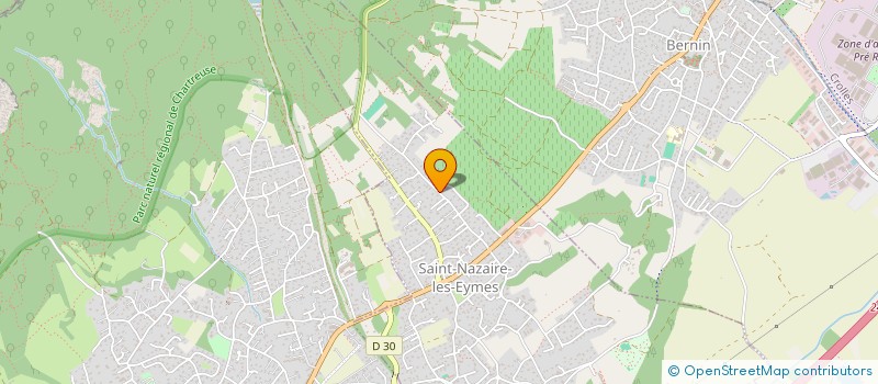 localisation de l'entreprise MONSIEUR GERARD BRUN à SAINT-NAZAIRE-LES-EYMES