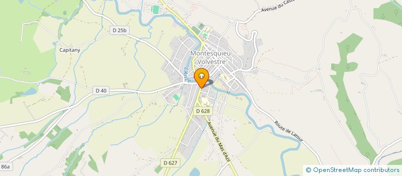 localisation de l'entreprise MONSIEUR GERARD BRUN à MONTESQUIEU-VOLVESTRE