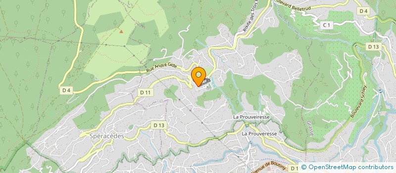 localisation de l'entreprise MONSIEUR GERARD BUISSON  CABRIS