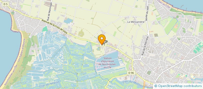 localisation de l'entreprise MONSIEUR GERARD BURET à NOIRMOUTIER-EN-L'ILE
