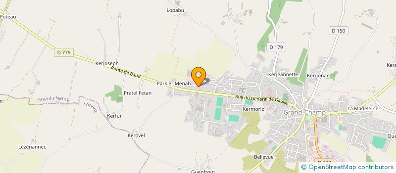 localisation de l'entreprise MONSIEUR GERARD CABELGUEN  GRAND-CHAMP