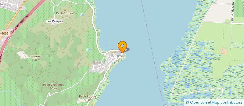 localisation de l'entreprise MONSIEUR GERARD CABOS  BAGES