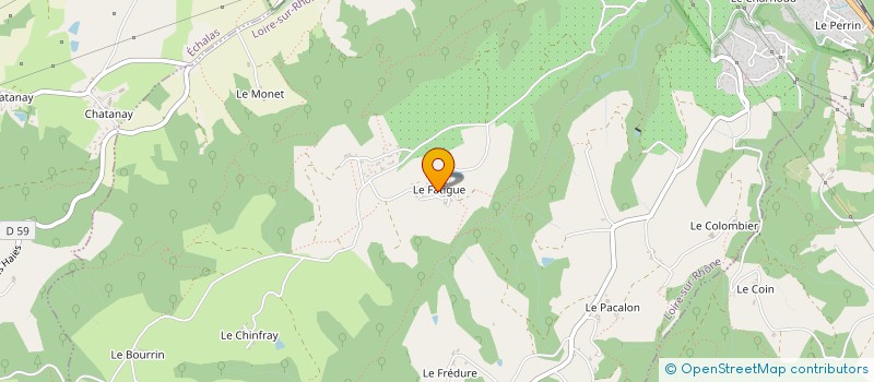localisation de l'entreprise MONSIEUR GERARD CAILLOT à LOIRE-SUR-RHONE