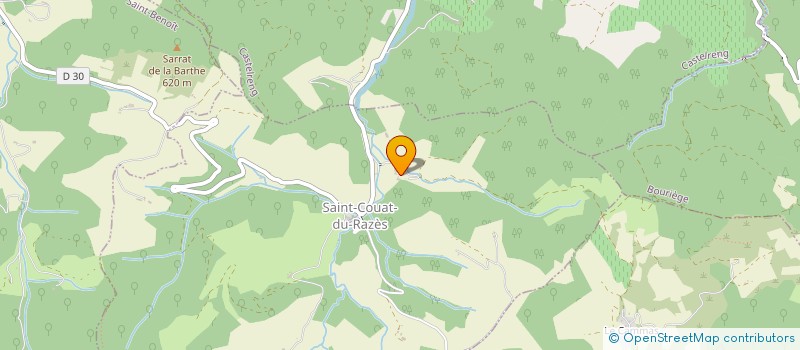 localisation de l'entreprise MONSIEUR GERARD CAISSAC  CEPIE