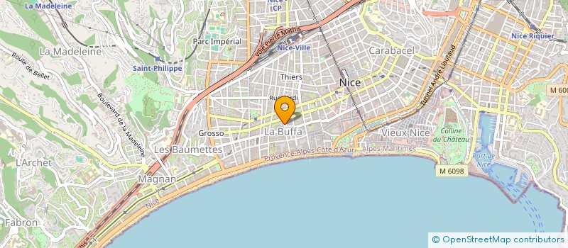 localisation de l'entreprise MONSIEUR GERARD CAMERON à NICE