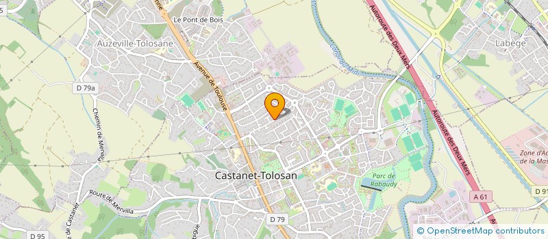 localisation de l'entreprise MONSIEUR GERARD CAMPELS à CASTANET-TOLOSAN