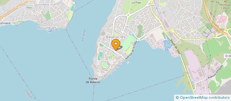 localisation de l'entreprise MONSIEUR GERARD CANOVAS  BALARUC-LES-BAINS