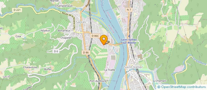 localisation de l'entreprise MONSIEUR GERARD CAPUANO à SARRAS
