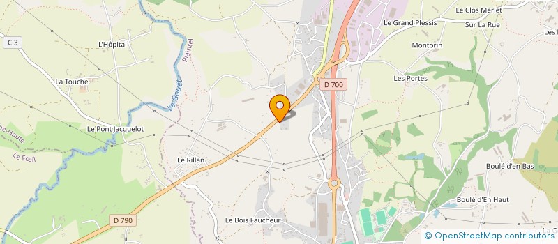 localisation de l'entreprise MONSIEUR GERARD CARO à PLAINTEL