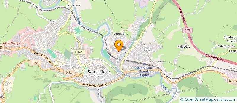 localisation de l'entreprise MONSIEUR GERARD CARTALADE à SAINT FLOUR