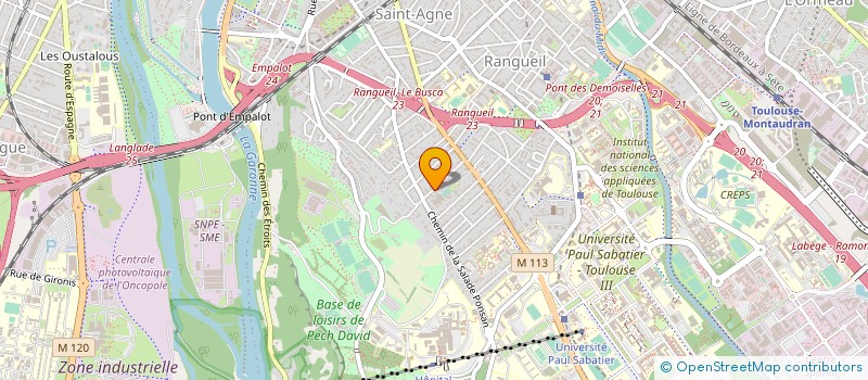 localisation de l'entreprise MONSIEUR GERARD CASANOVA à TOULOUSE
