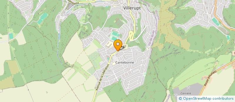 localisation de l'entreprise MONSIEUR GERARD CASEL  VILLERUPT