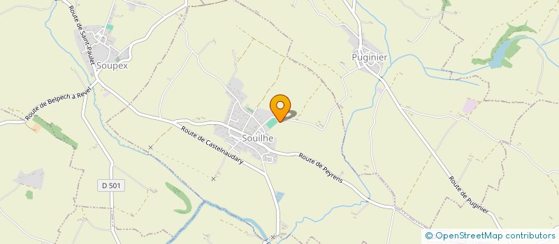 localisation de l'entreprise MONSIEUR GERARD CASSAN à SAINT-PAPOUL