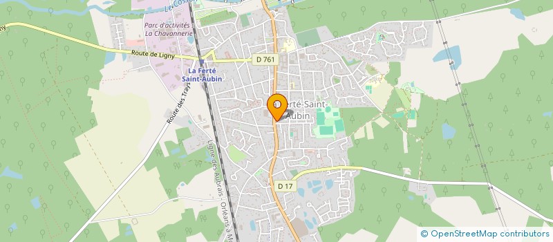 localisation de l'entreprise MONSIEUR GERARD CASSART à LIGNY-LE-RIBAULT